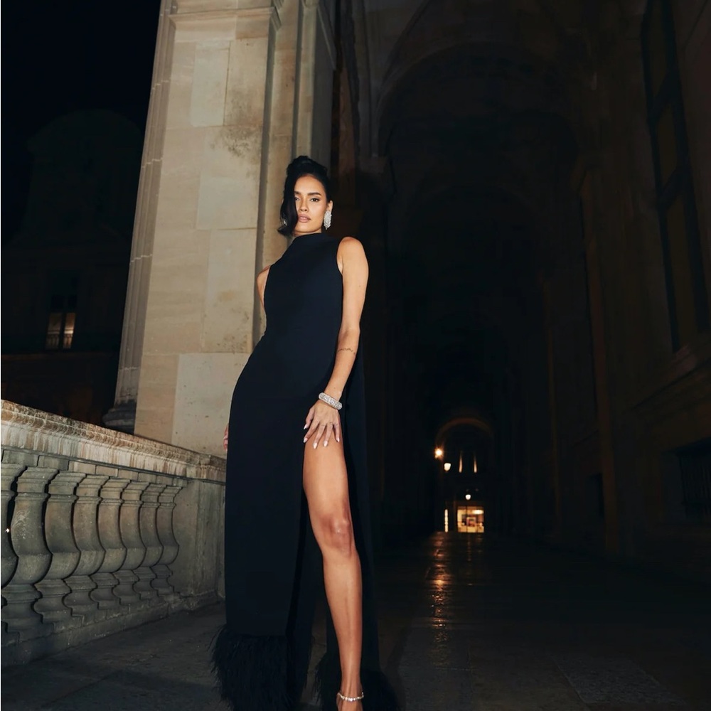 KERENA DRESS - BLACK